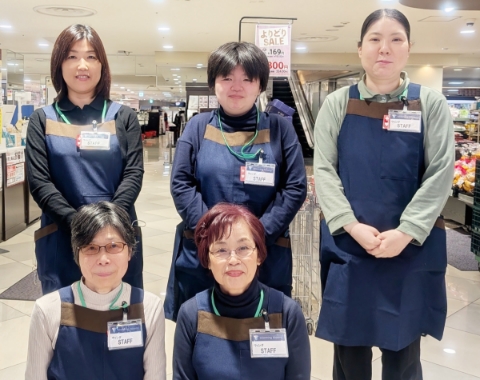 お店でのお仕事