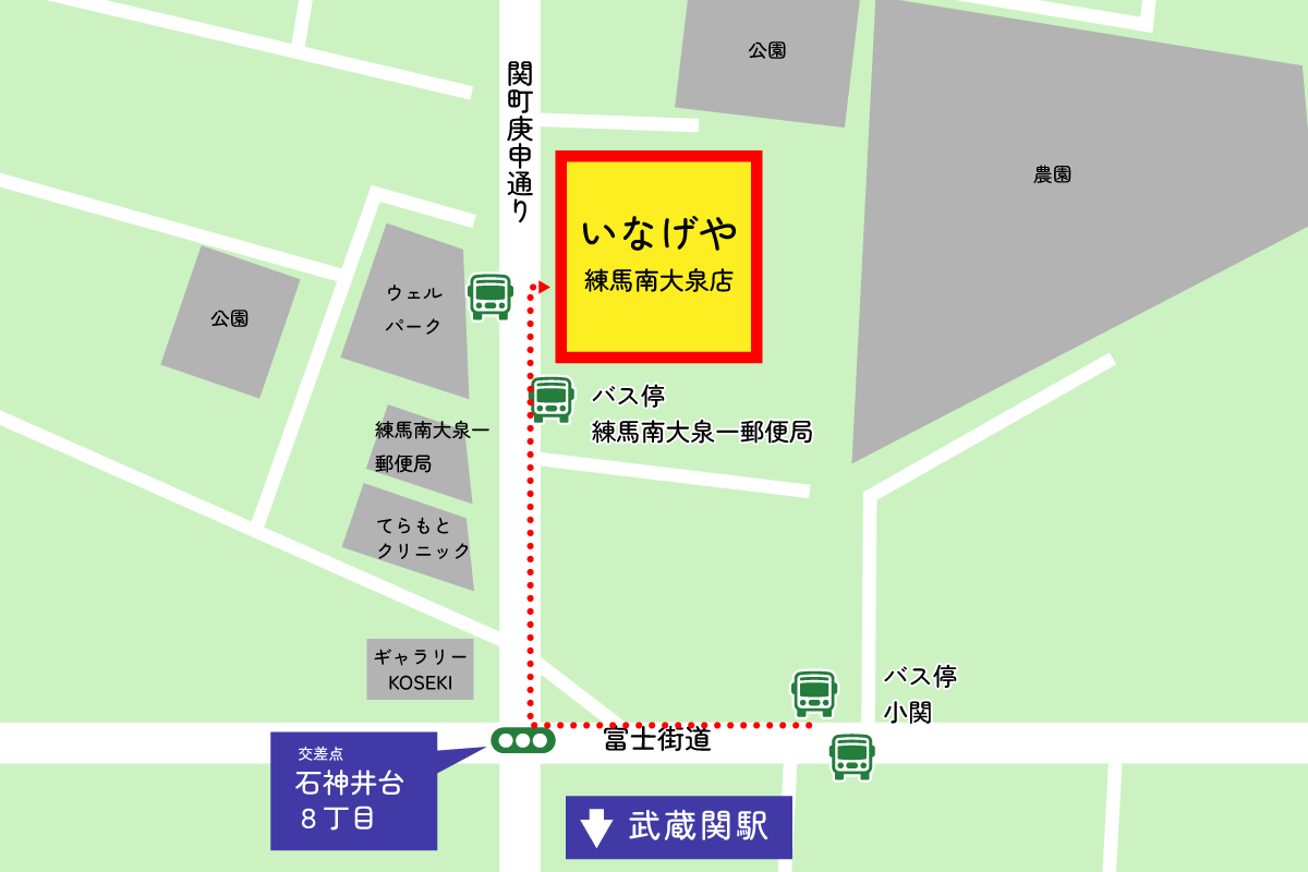 いなげや練馬南大泉店