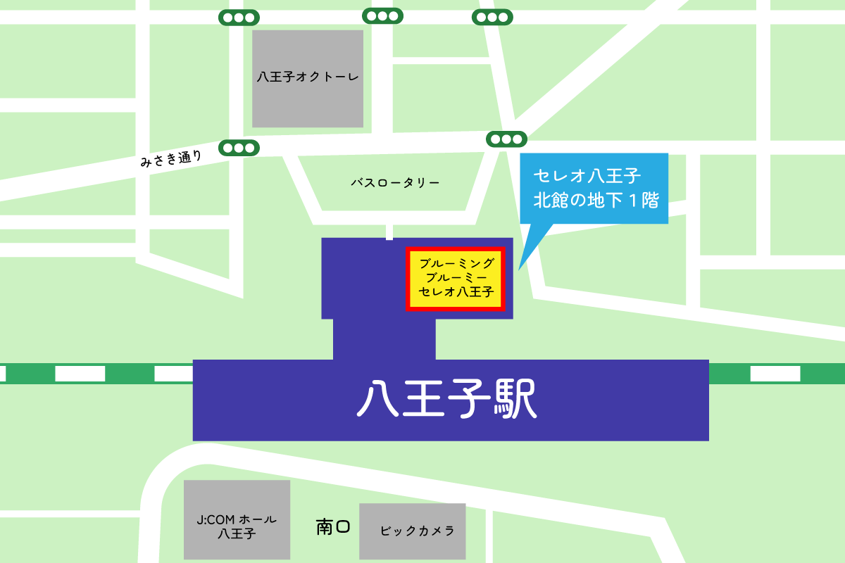 ブルーミングブルーミーセレオ八王子店